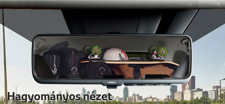 Toyota RAV4 visszapillantó hagyományos üzemmód