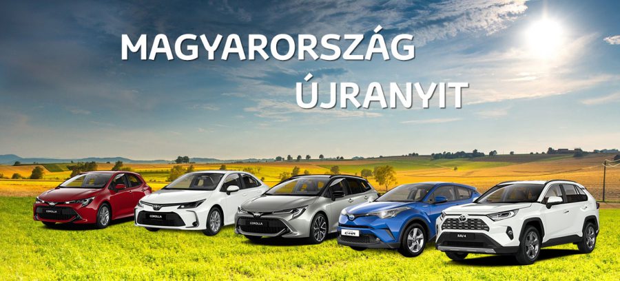 Magyarország újranyit - Toyota akciók